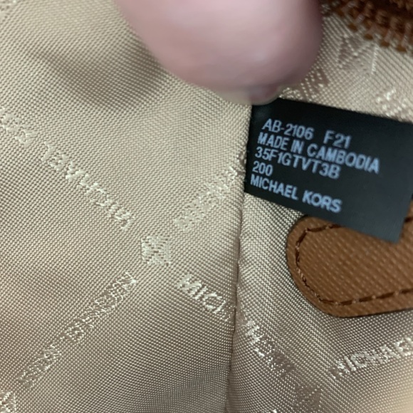 Michael Kors Jet Set Large Logo Shoulder Bag brown - Picture 15 of 17